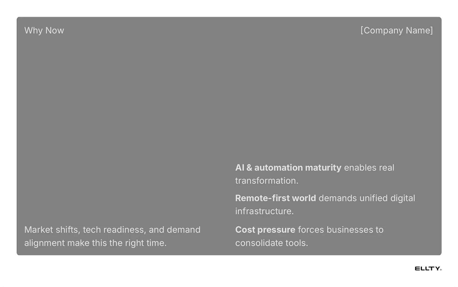 Why Now Slide Pitch Deck: Complete Guide + Examples