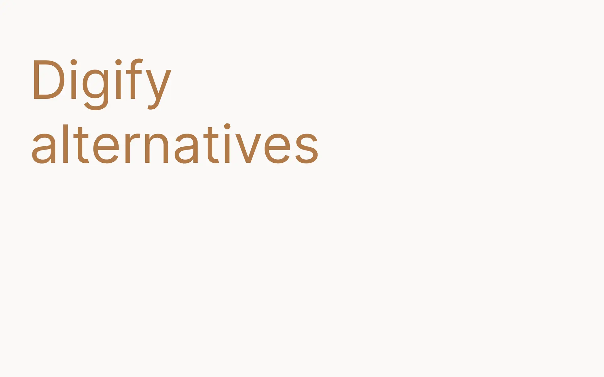 Best Digify Alternatives for Virtual Data Rooms in 2026
