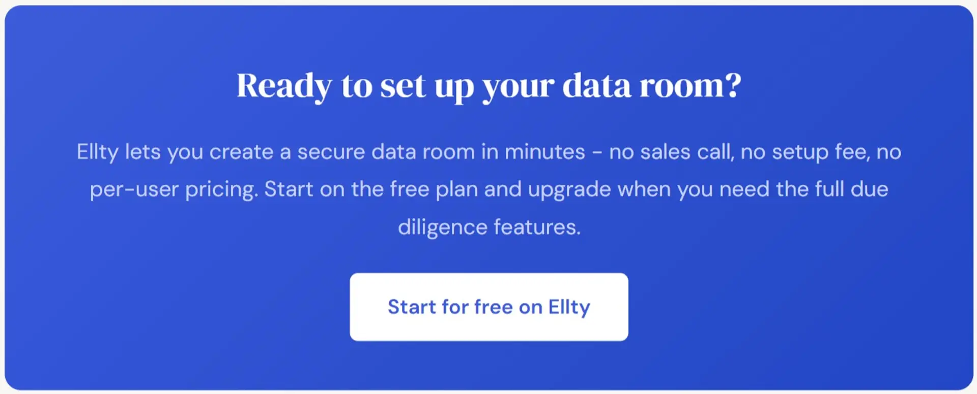 Data Room Setup: Simple Steps, Best Practices And Checklist