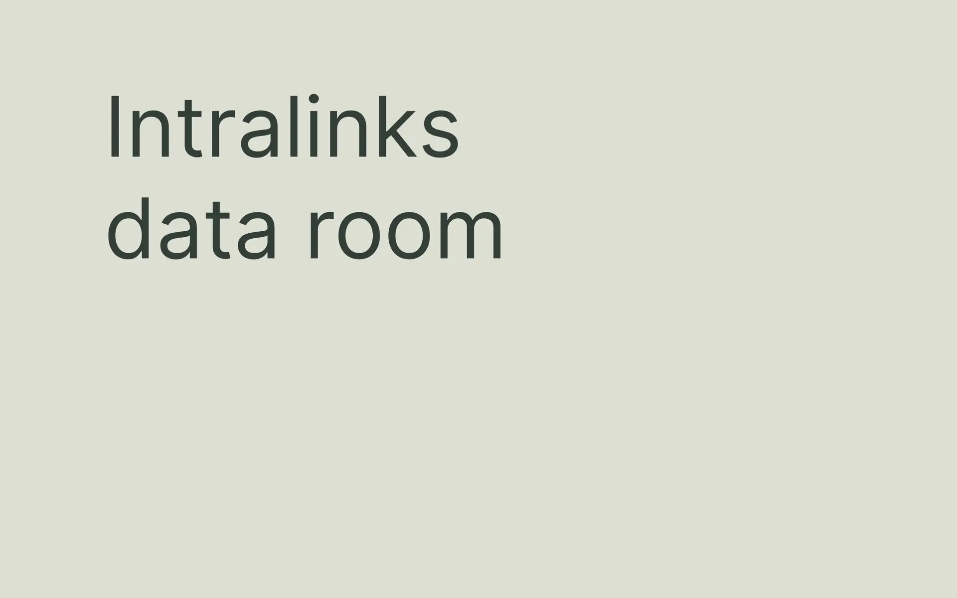 Intralinks Data Room: Pricing, Features & Free Alternatives