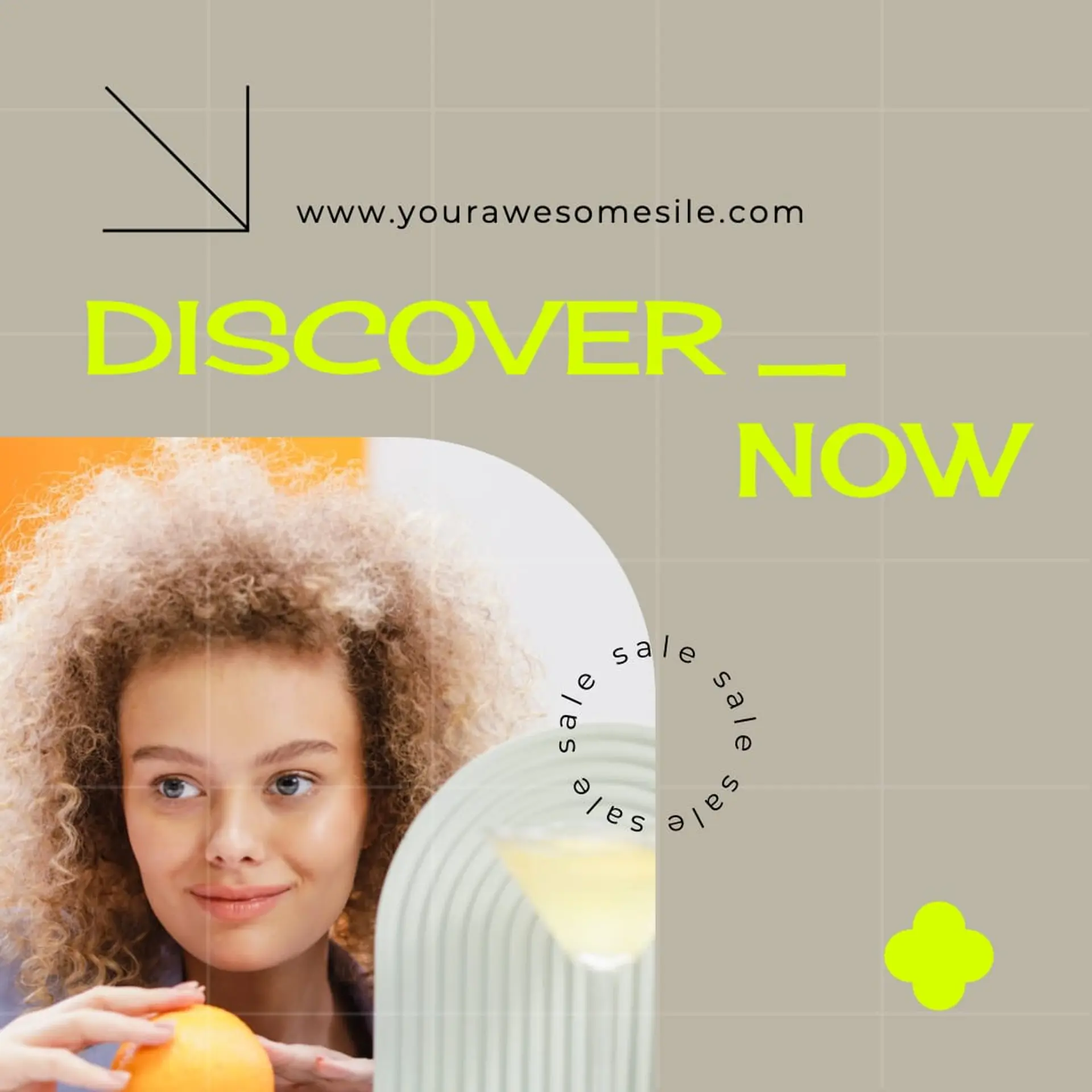 Discover Now Инстаграм Пост страница 1